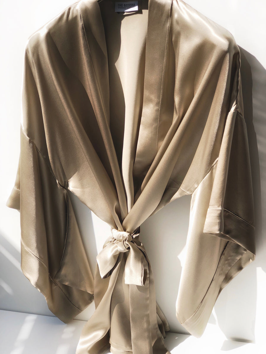 *PRE ORDER* Sand Silk Kimono - SILKARMOUR