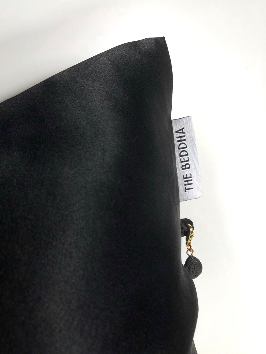 Silk Pillowcase - Black SILKLANDIA